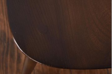 ヴィンテージ家具　イギリスビンテージ　ERCOL(アーコール)　ゴールドスミス　クッション付きダイニングチェア(椅子)(1)