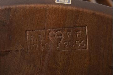 ヴィンテージ家具　イギリスビンテージ　ERCOL(アーコール)　ゴールドスミス　クッション付きダイニングチェア(椅子)(2)