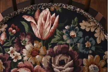 ヴィンテージ家具　イギリスビンテージ　ERCOL(アーコール)　ゴールドスミス　クッション付きダイニングチェア(椅子)(3)
