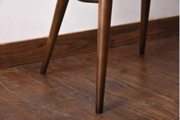 ヴィンテージ家具　イギリスビンテージ　ERCOL(アーコール)　ゴールドスミス　クッション付きダイニングチェア(椅子)(3)