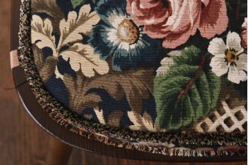ヴィンテージ家具　イギリスビンテージ　ERCOL(アーコール)　ゴールドスミス　クッション付きダイニングチェア(椅子)