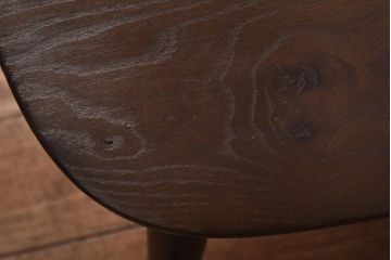 ヴィンテージ家具　イギリスビンテージ　ERCOL(アーコール)　ゴールドスミス　クッション付きダイニングチェア(椅子)
