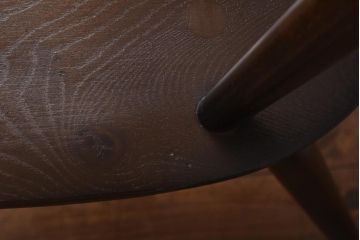 ヴィンテージ家具　イギリスビンテージ　ERCOL(アーコール)　ゴールドスミス　クッション付きダイニングチェア(椅子)