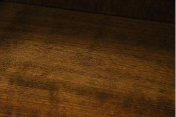 アンティーク家具　イギリスアンティーク　ステンドグラス入り!　明るいオーク材の色合いが魅力的なスタッキングブックケース(本箱)