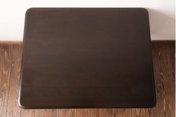 中古　山葉(ヤマハ、日本楽器)　レトロモダンな折りたたみ式のサイドテーブル(折り畳み机)