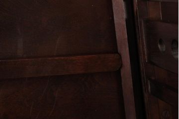 中古　山葉(ヤマハ、日本楽器)　レトロモダンな折りたたみ式のサイドテーブル(折り畳み机)