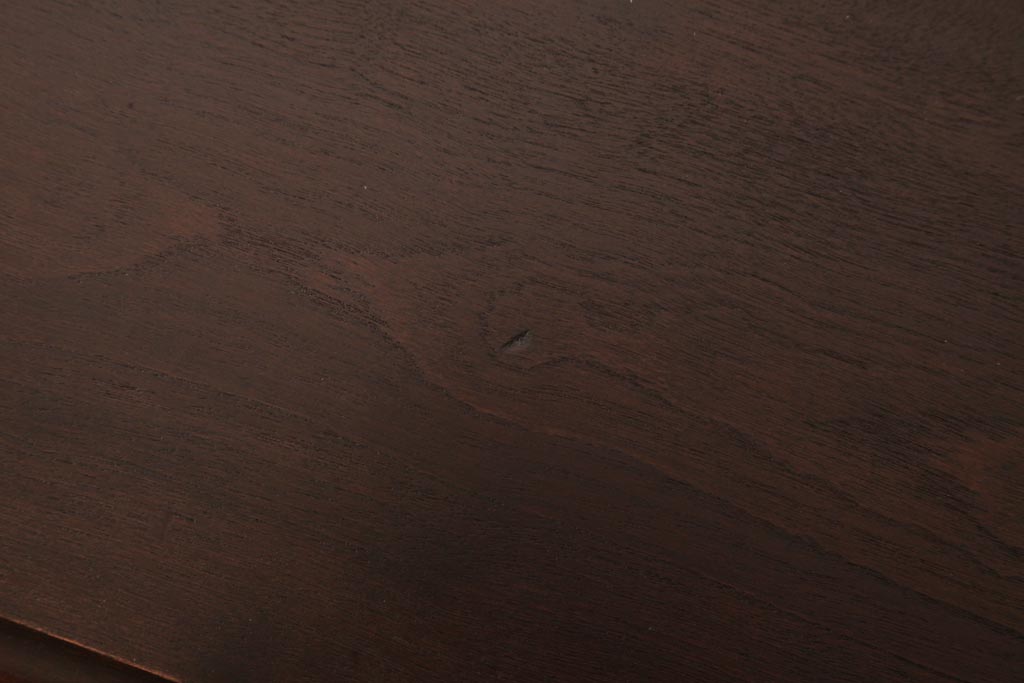 中古　山葉(ヤマハ、日本楽器)　シンプルな透かしがアクセントの折りたたみ式のサイドテーブル(折り畳み机)