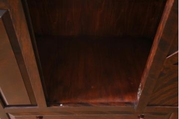 中古　松本民芸家具　#45型　洗練された美しさが漂うワードローブ(洋服タンス、衣装箪笥、収納棚)(定価約49万円)(R-034581)