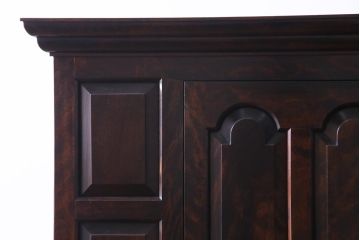 中古　松本民芸家具　#45型　洗練された美しさが漂うワードローブ(洋服タンス、衣装箪笥、収納棚)(定価約49万円)(R-034581)