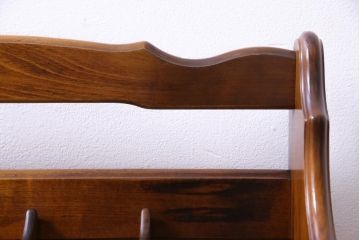 アンティーク雑貨　中古　カリモク　シックな空間にも馴染むスリッパラック