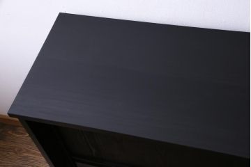 ラフジュ工房オリジナル　古建具リメイク　味わいある佇まいが魅力的な収納棚(下駄箱、戸棚、サイドボード)