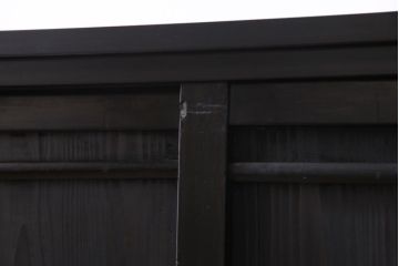 ラフジュ工房オリジナル　古建具リメイク　味わいある佇まいが魅力的な収納棚(下駄箱、戸棚、サイドボード)