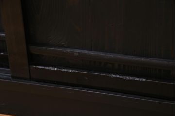 ラフジュ工房オリジナル　古建具リメイク　味わいある佇まいが魅力的な収納棚(下駄箱、戸棚、サイドボード)