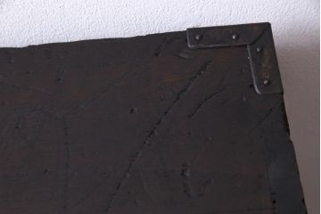 アンティーク家具　和製アンティーク　明治大正期　総桐材　味わいと渋さが格好良い関東帳場箪笥(時代箪笥、和タンス、桐箪笥、桐たんす)