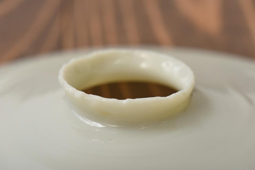 戦前　和製アンティーク　レトロな趣あふれる昔ながらの平笠ペンダントライト(天井照明、吊り下げ照明)