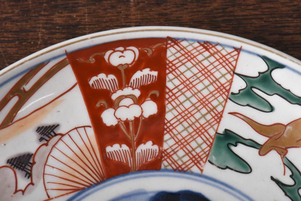 ✨時代骨董✨　染付中鉢３種　幕末～明治期　レトロ　アンティーク 希少手描き染付三つ鉢入れ子飾り鉢｜明治時代アンティーク｜26×9.5cm