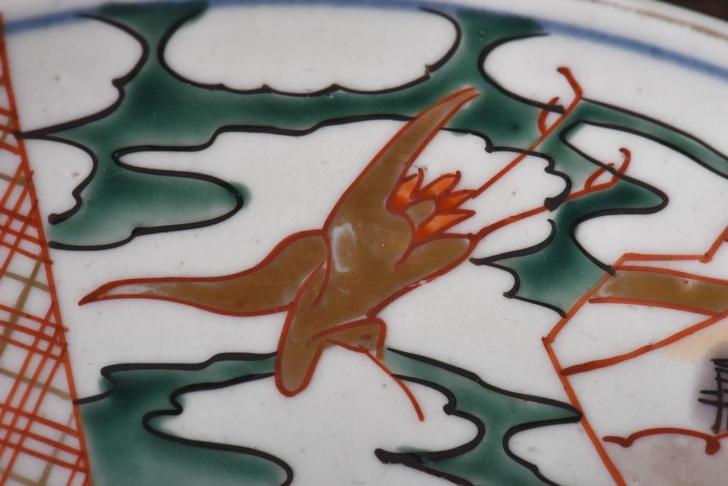 ✨SAIL✨染付中鉢３種　幕末～明治期　レトロ　アンティーク　時代骨董 大正時代アンティーク和骨董取り皿 染付き手描き