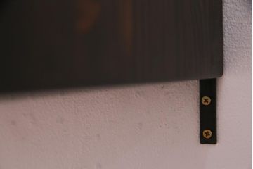 ラフジュ工房オリジナル　建具リメイク　大振り　和の風情感じるデザインが魅力的な壁掛け戸棚(ウォールシェルフ、吊り戸棚)