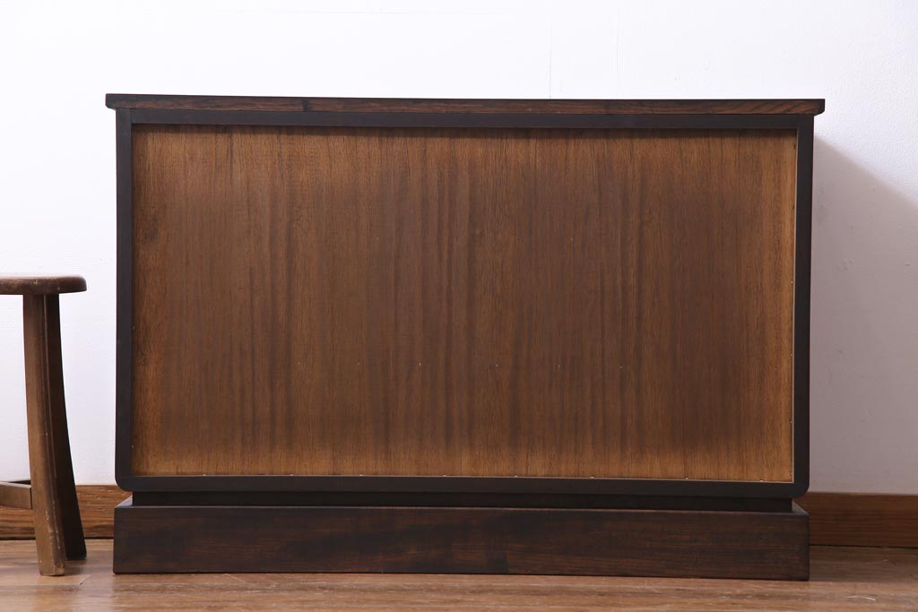 中古　国産　民芸箪笥　天板リメイク　気品漂う上質なつくりのチェスト(衣装箪笥、引き出し)(1)