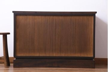 中古　国産　民芸箪笥　天板リメイク　気品漂う上質なつくりのチェスト(衣装箪笥、引き出し)(1)