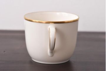 未使用品　ノリタケ(Noritake、日陶)　海外輸出　アイボリーチャイナ　トリオ2客セット・箱付き(カップ、ソーサー、プレート)