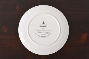 未使用品　ROYAL DOULTON(ロイヤルドルトン)　BRITISH OWLS　プレート(皿、洋食器)(2)