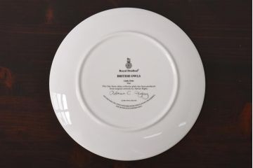 未使用品　ROYAL DOULTON(ロイヤルドルトン)　BRITISH OWLS　プレート(皿、洋食器)(3)