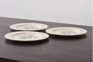 中古　TIFFANY(ティファニー)　BLAIR HOUSE(ブレアハウス)　21cmプレート3枚セット