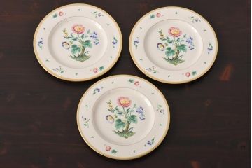中古　TIFFANY(ティファニー)　BLAIR HOUSE(ブレアハウス)　21cmプレート3枚セット