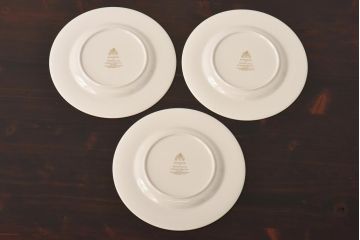 中古　TIFFANY(ティファニー)　BLAIR HOUSE(ブレアハウス)　21cmプレート3枚セット
