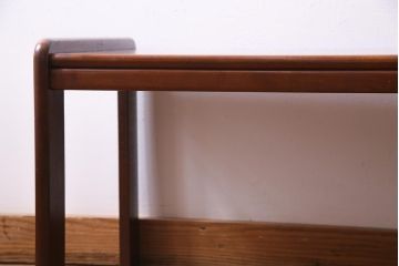 北欧家具　チーク材　すっきりとしたフォルムが取り入れやすいセンターテーブル(ローテーブル)