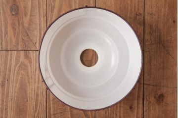 昭和初期　戦前　シンプルな中に趣きのあるセルロイド製ペンダントライト(天井照明、シェード、電笠)