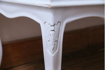 中古　リペイント　イタリア家具　フレンチテイストの魅力あふれるチェスト(引き出し、サイドボード)