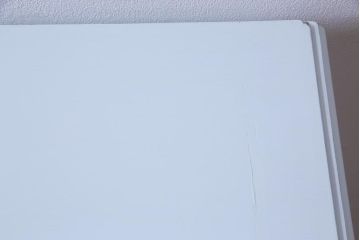 中古　リペイント　イタリア家具　フレンチテイストの魅力あふれるチェスト(引き出し、サイドボード)