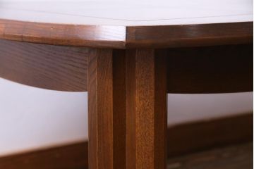 北欧家具　ビンテージ　G-PLAN(ジープラン)　オーク材　パーケット天板が珍しいセンターテーブル