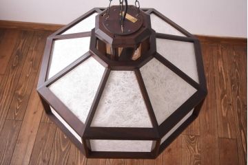 中古　松本民芸家具　激レア!　絶版品　情緒溢れる空間を演出する天井照明(吊り下げ照明)