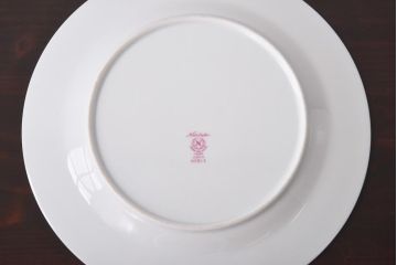 中古　ノリタケ(Noritake)　NOBLE(ノーブル) 2600　金彩　清楚な雰囲気漂う小花柄の小皿5枚セット(プレート、洋食器)