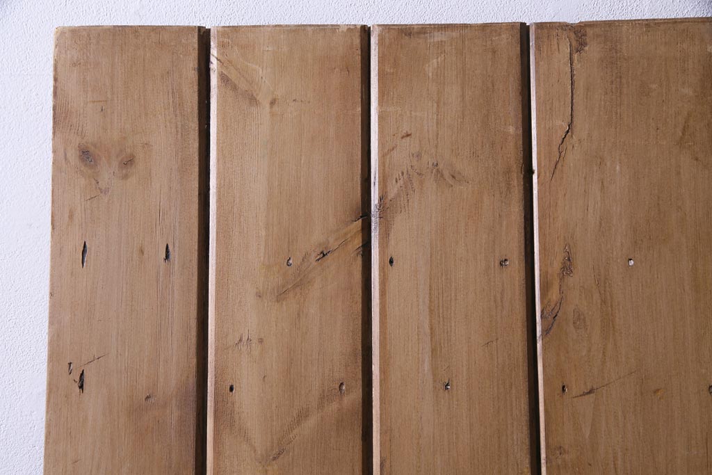 フランスアンティーク　素朴な雰囲気が魅力的なコテージドア(木製ドア、ディスプレイ、扉)(1)