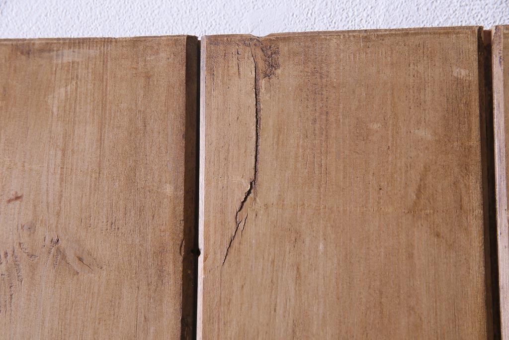 フランスアンティーク　素朴な雰囲気が魅力的なコテージドア(木製ドア、ディスプレイ、扉)(1)