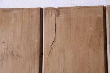 フランスアンティーク　素朴な雰囲気が魅力的なコテージドア(木製ドア、ディスプレイ、扉)(1)