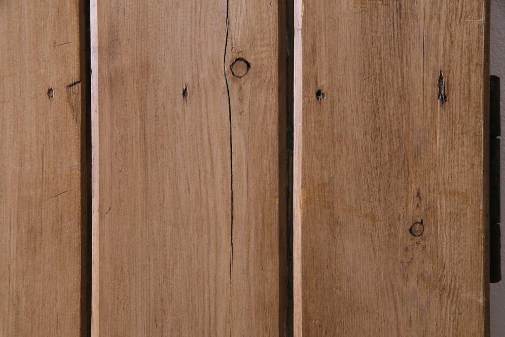 フランスアンティーク　素朴な雰囲気が魅力的なコテージドア(木製ドア、ディスプレイ、扉)(1)