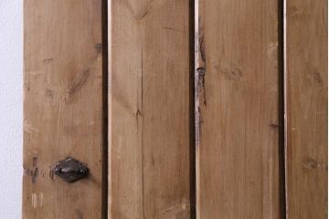 フランスアンティーク　素朴な雰囲気が魅力的なコテージドア(木製ドア、ディスプレイ、扉)(1)