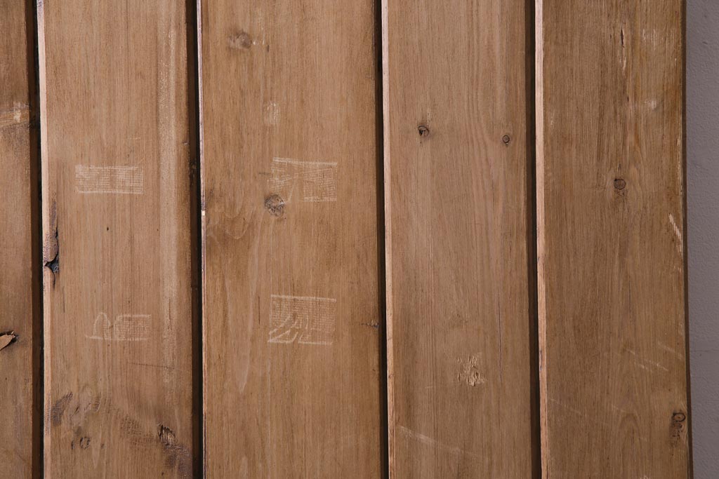 フランスアンティーク　素朴な雰囲気が魅力的なコテージドア(木製ドア、ディスプレイ、扉)(1)