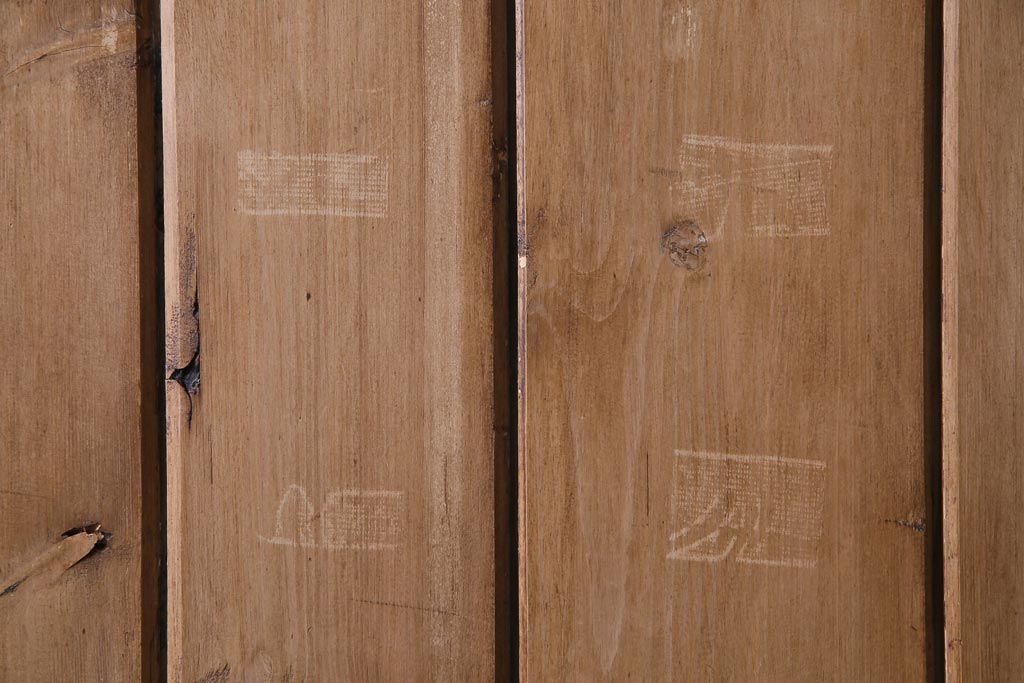 フランスアンティーク　素朴な雰囲気が魅力的なコテージドア(木製ドア、ディスプレイ、扉)(1)