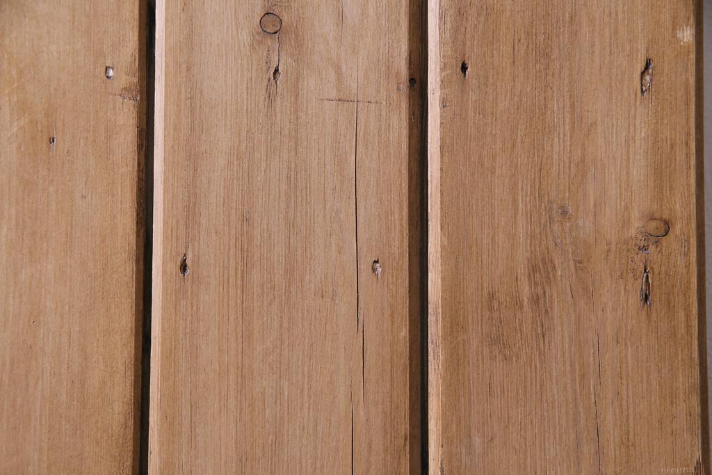 フランスアンティーク　素朴な雰囲気が魅力的なコテージドア(木製ドア、ディスプレイ、扉)(1)