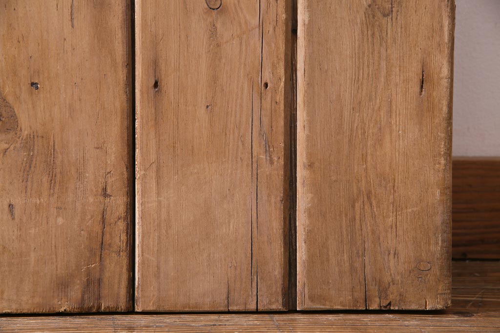 フランスアンティーク　素朴な雰囲気が魅力的なコテージドア(木製ドア、ディスプレイ、扉)(1)