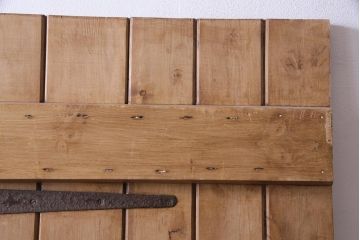 フランスアンティーク　素朴な雰囲気が魅力的なコテージドア(木製ドア、ディスプレイ、扉)(1)