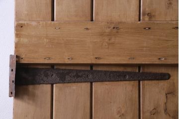 フランスアンティーク　素朴な雰囲気が魅力的なコテージドア(木製ドア、ディスプレイ、扉)(1)