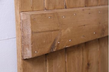 フランスアンティーク　素朴な雰囲気が魅力的なコテージドア(木製ドア、ディスプレイ、扉)(1)