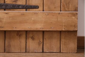 フランスアンティーク　素朴な雰囲気が魅力的なコテージドア(木製ドア、ディスプレイ、扉)(1)